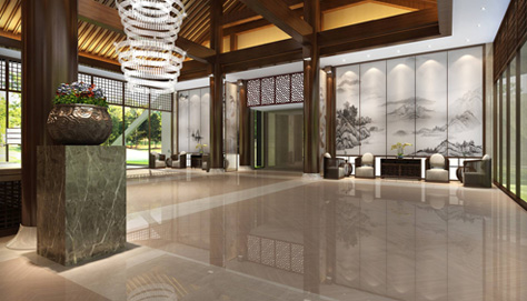 桂林某酒店大堂